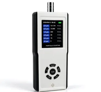 APC-H200 handheld particle counter, three-quarter view