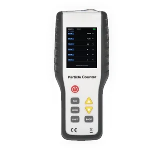 Deiiang APC-H050 handheld dust & particle monitor, front view