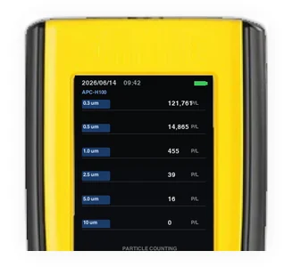 APC-H100 display and control panel