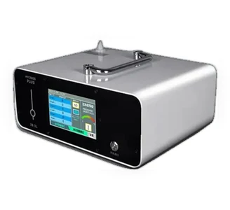 Deiiang APC-H300 large-flow handheld particle counter, front view