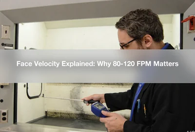 Face Velocity Explained: Why 80-120 FPM Matters